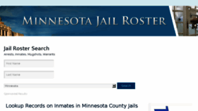 What Minnesotajailroster.com website looked like in 2018 (5 years ago)