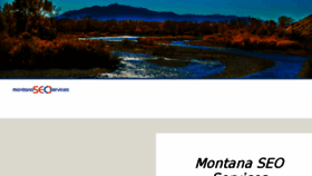 What Montanaseoservices.com website looked like in 2018 (5 years ago)