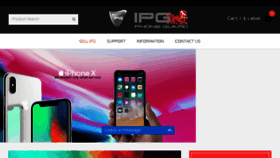 What Myipg.com website looked like in 2018 (5 years ago)