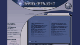 What Mod-project.com website looked like in 2018 (5 years ago)