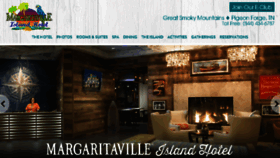 What Margaritavilleislandhotel.com website looked like in 2018 (5 years ago)