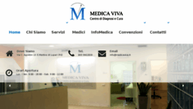 What Medicaviva.it website looked like in 2018 (5 years ago)