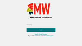 What Metrixweb.com website looked like in 2018 (5 years ago)