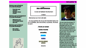 What Madifference.com website looked like in 2018 (7 years ago)