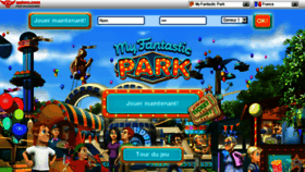 What Myfantasticpark.fr website looked like in 2018 (5 years ago)