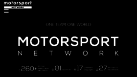 What Motorsportgaming.com website looked like in 2018 (5 years ago)
