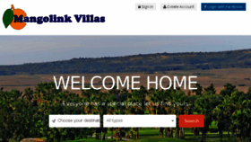 What Mangolinkvillas.com website looked like in 2018 (5 years ago)