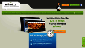 What Mfirma.cz website looked like in 2018 (5 years ago)