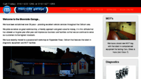 What Moorside-garage.co.uk website looked like in 2018 (5 years ago)