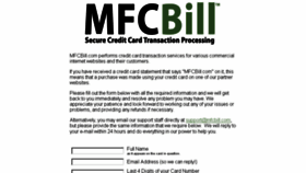 What Mfcbill.com website looked like in 2018 (5 years ago)