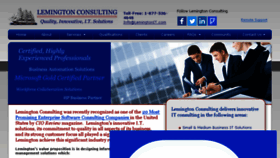 What Microsoftsmallbusinessconsulting.com website looked like in 2018 (5 years ago)