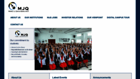 What Mjqeducation.edu.kh website looked like in 2018 (5 years ago)
