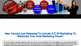 What Maxviralmarketing.com website looked like in 2018 (5 years ago)