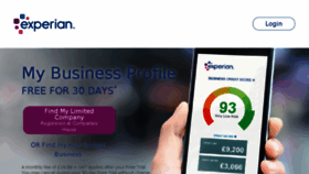 What Mybusinessprofile.com website looked like in 2018 (8 years ago)
