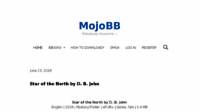 What Mojobb.com website looked like in 2018 (5 years ago)