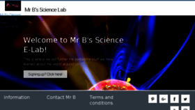 What Mrbsciencelab.edu20.org website looked like in 2018 (5 years ago)