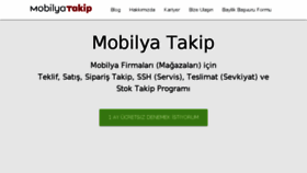 What Mobilyatakip.com website looked like in 2018 (5 years ago)