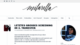 What Milarella.de website looked like in 2018 (5 years ago)