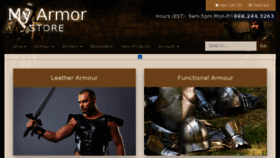 What Myarmorstore.com website looked like in 2018 (5 years ago)