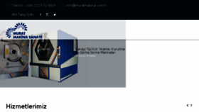 What Muratmakina.com.tr website looked like in 2018 (7 years ago)