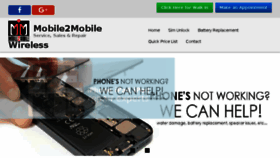 What Mobile2mobiledc.com website looked like in 2018 (5 years ago)