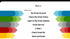 What Mail.cc website looked like in 2018 (7 years ago)