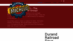 What Michlug.org website looked like in 2018 (5 years ago)