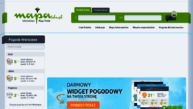 What Mapa.edu.pl website looked like in 2018 (5 years ago)