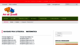 What Mate123.ro website looked like in 2018 (5 years ago)