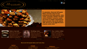 What Mozzicatobakery.com website looked like in 2018 (5 years ago)