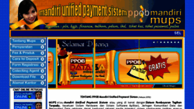What Mup-mandiri.co.id website looked like in 2018 (5 years ago)