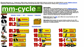 What Mm-cycle.com website looked like in 2018 (5 years ago)