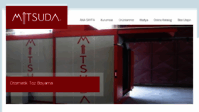 What Mitsuda.com.tr website looked like in 2018 (5 years ago)