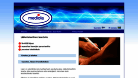 What Mediola.fi website looked like in 2018 (5 years ago)