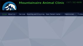 What Mountainaireanimalclinic.com website looked like in 2018 (5 years ago)