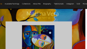 What Marlinavera.com website looked like in 2018 (5 years ago)