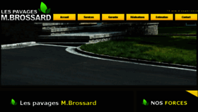 What Mbrossard.ca website looked like in 2018 (5 years ago)