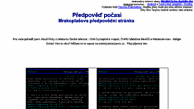 What Mrakoplas.arms.cz website looked like in 2018 (5 years ago)