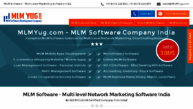 What Mlmyug.com website looked like in 2018 (5 years ago)