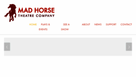 What Madhorse.com website looked like in 2018 (5 years ago)