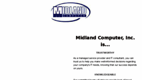What Midcomp.com website looked like in 2018 (5 years ago)