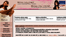What Miss-silonky.cz website looked like in 2018 (5 years ago)