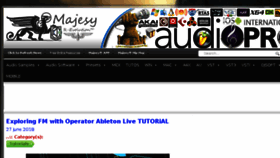 What Magesy.pro website looked like in 2018 (5 years ago)