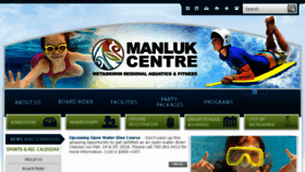 What Manlukcentre.ca website looked like in 2018 (5 years ago)