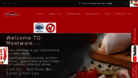 What Meatwale.com website looked like in 2018 (5 years ago)