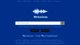 What Mp3juices.buzz website looked like in 2018 (5 years ago)