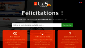 What Maelstaudt.fr website looked like in 2018 (5 years ago)