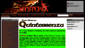 What Mysteriashop.com website looked like in 2018 (7 years ago)