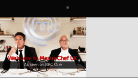 What Masterchef.com website looked like in 2018 (5 years ago)