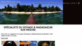 What Madagascarveo.com website looked like in 2018 (5 years ago)